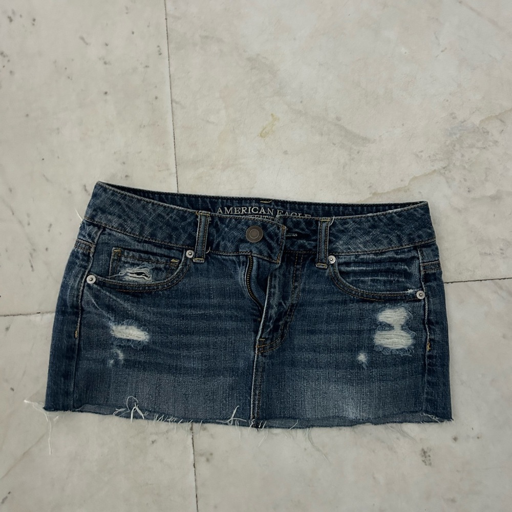 Mini Denim Skirt